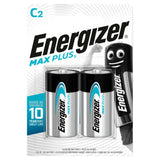 ASDA Energizer Max Plus C Alkaline Batteries 2 Pack- Buy online at McGrocer
