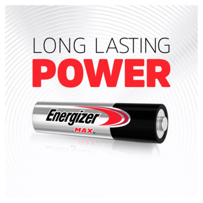 Energizer Max alkaline AAA batteries 6 pack - British product