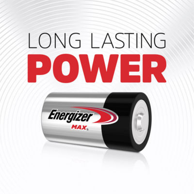 Energizer MAX® Alkaline D Batteries