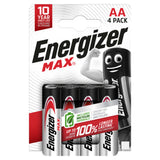 Energizer AA alkaline batteries 4 pack - British product