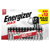 ASDA Energizer Max AAA Alkaline Batteries 12 Pack- Buy online at McGrocer