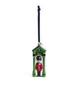 Harrods Harrods Glitter Guardsman Glass Christmas Tree Ornament- Buy online at McGrocer