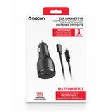 Nacon car charging adaptor for Nintendo Switch with USB-C (British brand)