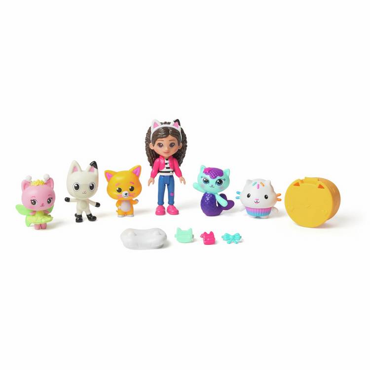 Gabby's Dollhouse Cat-venture Crew Pack toy set - British product
