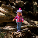 DesignaFriend Dasie Little Sister Day Out doll 14 inch, UK version