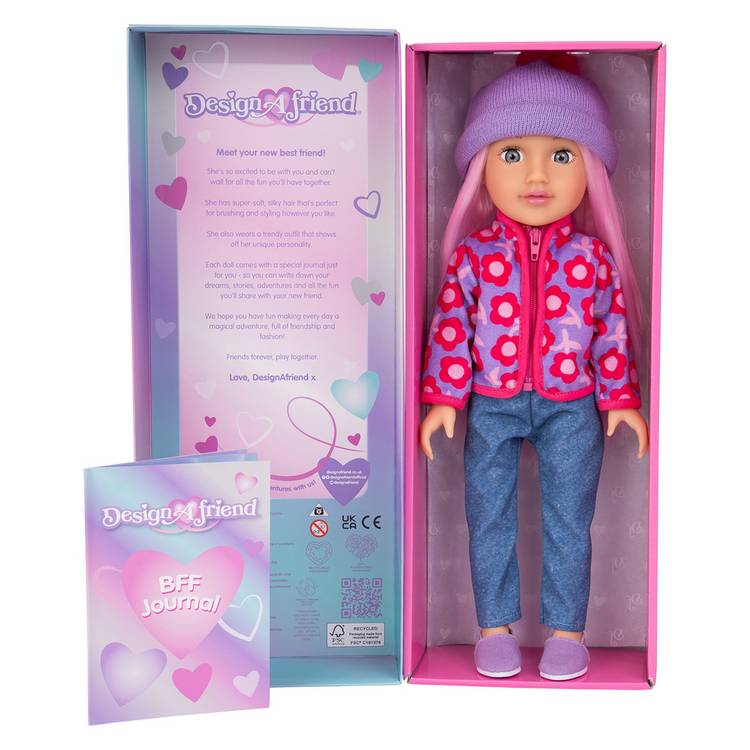 DesignaFriend Dasie Little Sister Day Out doll 14 inch, UK version