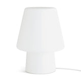 Habitat table lamp Flore Glass XL white, UK version