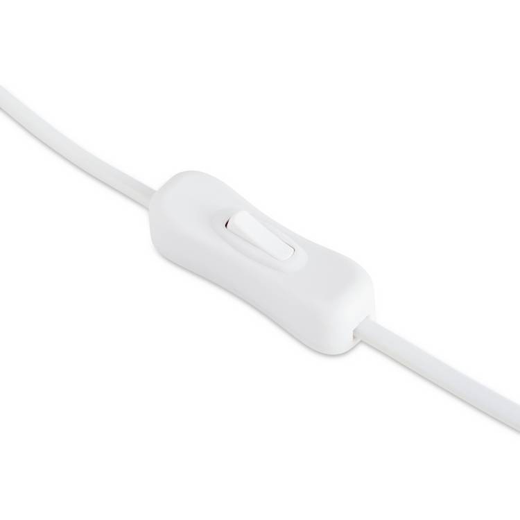 Habitat table lamp Flore Glass XL white, UK version