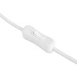 Habitat table lamp Flore Glass XL white, UK version