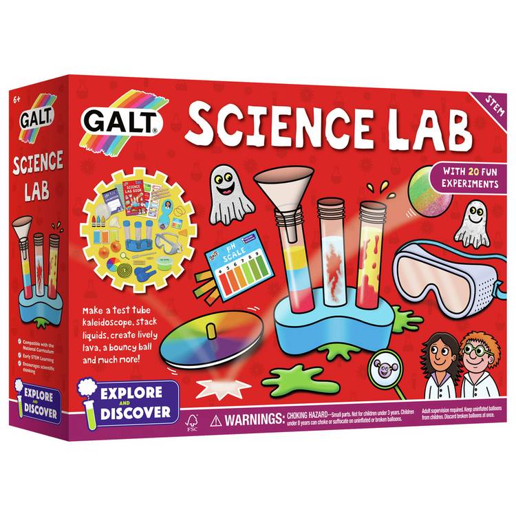 Galt Toys Science Lab experiment kit for children - British product