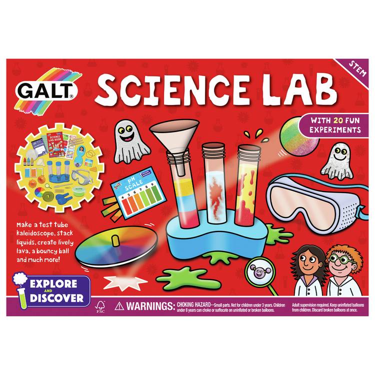 Galt Toys Science Lab experiment kit for children - British product