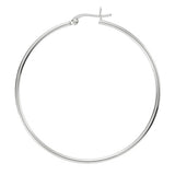 Revere sterling silver hoop earrings 57mm - British product