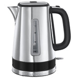 Russell Hobbs quiet boil kettle black 1.7 litre, imported from the UK