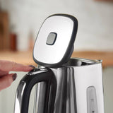Russell Hobbs quiet boil kettle black 1.7 litre, imported from the UK