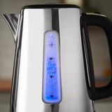 Russell Hobbs quiet boil kettle black 1.7 litre, imported from the UK