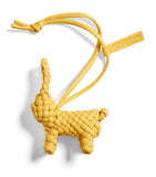 Bottega Veneta leather intreccio rabbit charm (British brand)