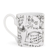 Harrods Mathematical Formulae Hand-Decorated Porcelain Mug, Approx. 9cm x 7cm- Buy online at McGrocer