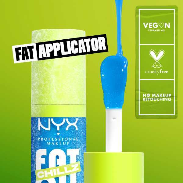 NYX Professional Makeup Fat Oil Lip Drip polar peppermint, imported from the UK
