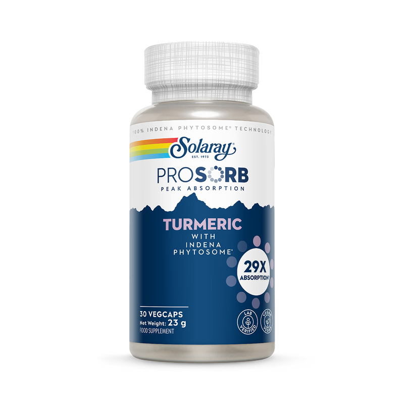 Solaray Turmeric 500mg Meriva curcumin supplement (British brand)