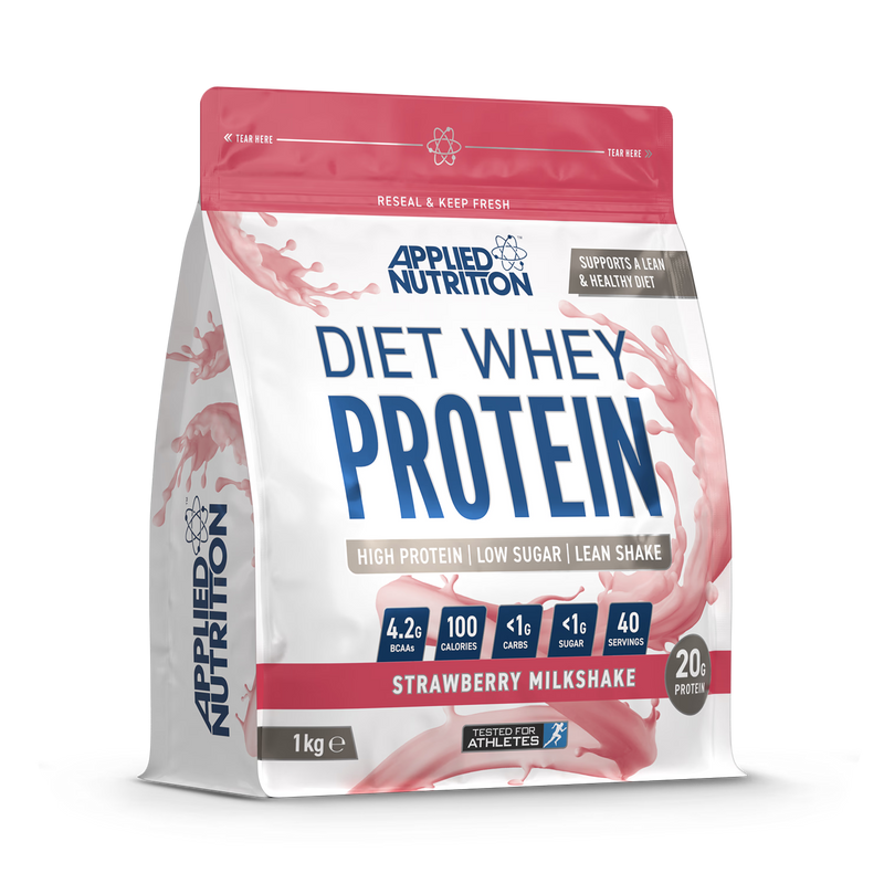 Diet Whey Protein Strawberry Milkshake 1kg