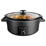 Argos Russell Hobbs 7L Matte Black Slow Cooker- Buy online at McGrocer