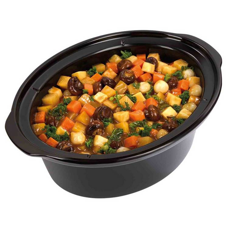 Russell Hobbs slow cooker matte black 7L, imported from the UK