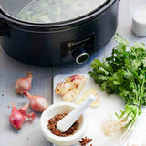 Russell Hobbs slow cooker matte black 7L, imported from the UK