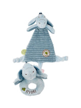 Next Rainbow Designs Eeyore Comforter and Ring Rattle Baby Toy Set- Buy online at McGrocer