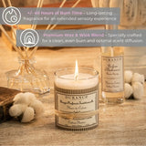 Durance perfumed candle cotton flower 180g - British product