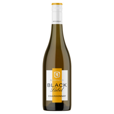 McGuigan Black Label Chardonnay Australian white wine 75cl, imported from the UK