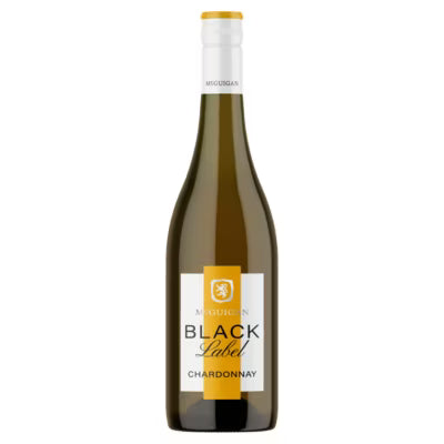 McGuigan Black Label Chardonnay Australian white wine 75cl, imported from the UK