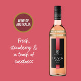McGuigan Black Label Rosé 75cl, imported from the UK