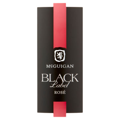 McGuigan Black Label Rosé 75cl, imported from the UK
