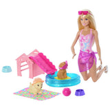 Argos Barbie Puppy Pool Party Playset with Doll and Pet Accessories- Buy online at McGrocer