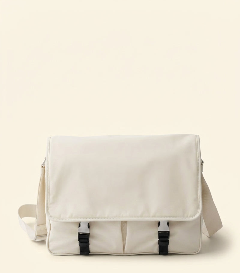 Prada Re-Nylon and Saffiano leather shoulder bag - British product