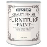 Argos Rust-Oleum Chalky Furniture Matt Paint Chalk White 750ml- Buy online at McGrocer