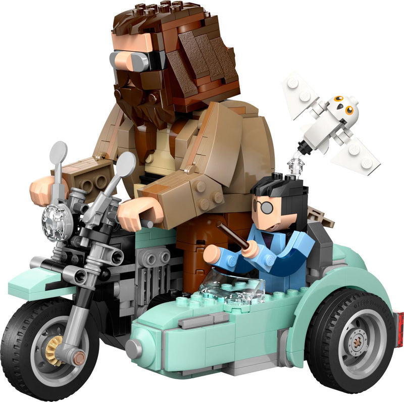 LEGO Harry Potter Hagrid and Harrys Motorcycle Ride Building Set, UK version