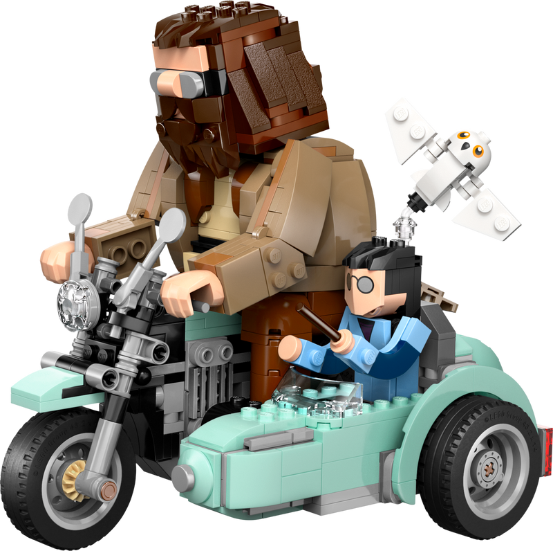 LEGO Harry Potter Hagrid and Harrys Motorcycle Ride Building Set, UK version