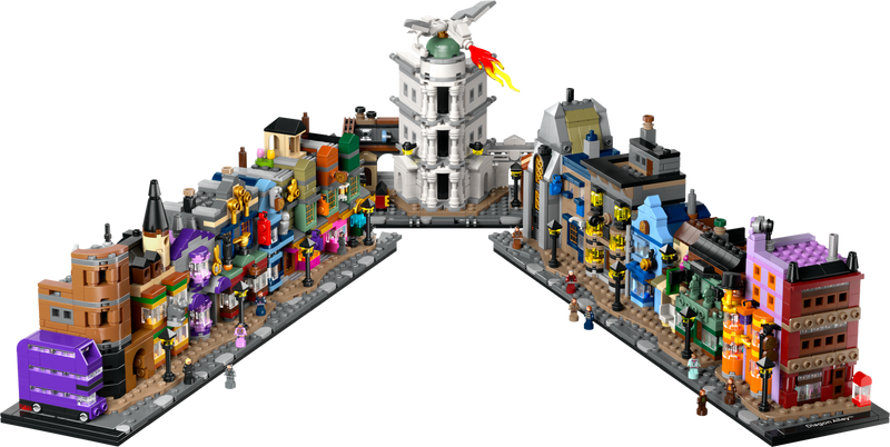 LEGO Harry Potter Diagon Alley building set 2750 pieces - British product
