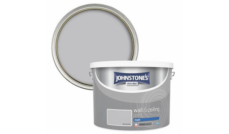 Johnstone's wall and ceiling paint Moonlit Sky 10L, imported from the UK
