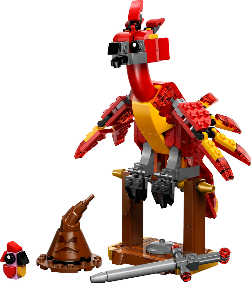 LEGO Harry Potter Fawkes Buildable Set 299 Pieces - British product