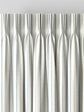 Laura Ashley curtains Blue Candy Stripe - British product