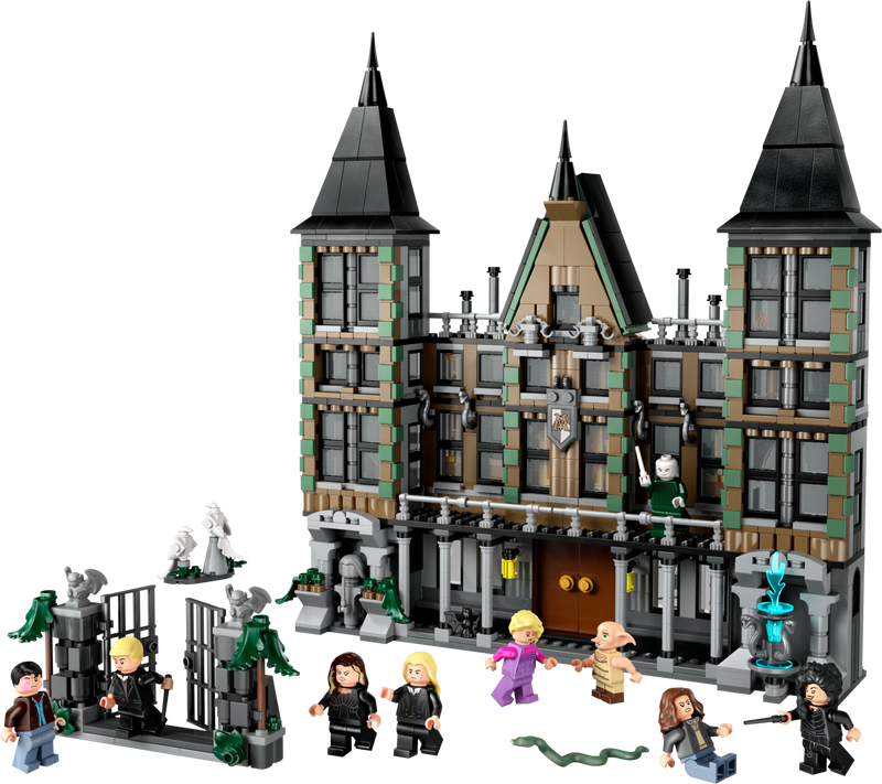 LEGO Harry Potter Malfoy Manor set 1601 pieces imported from the UK