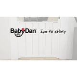 BabyDan Guard Me Auto Foldable safety gate white - British product