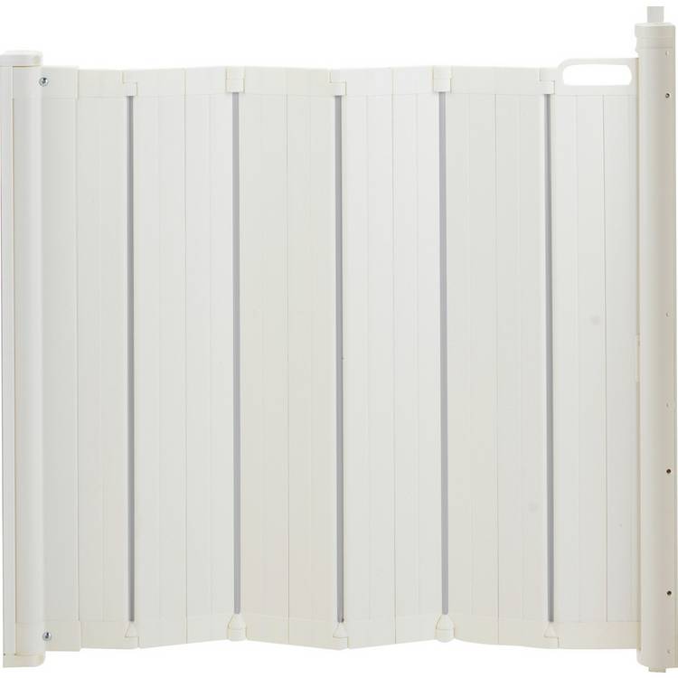 BabyDan Guard Me Auto Foldable safety gate white - British product