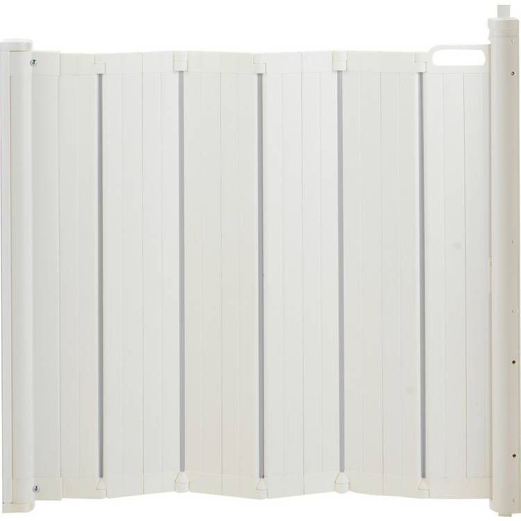 BabyDan Guard Me Auto Foldable safety gate white - British product