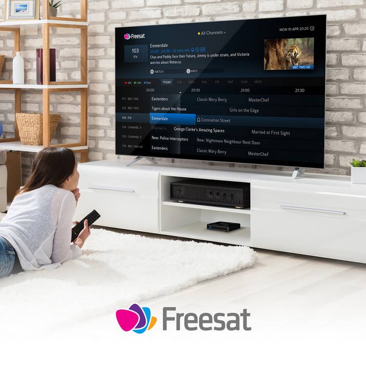 Manhattan SX Freesat HD satellite receiver, imported from the UK
