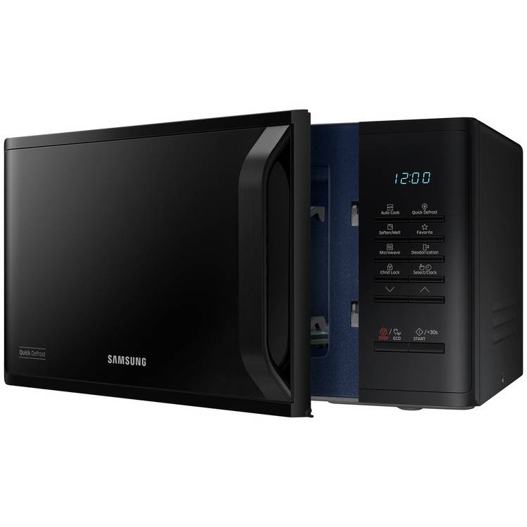 Samsung microwave 800W 23L black, imported from the UK