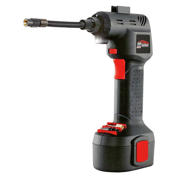 Air Hawk cordless digital tyre inflator - British product