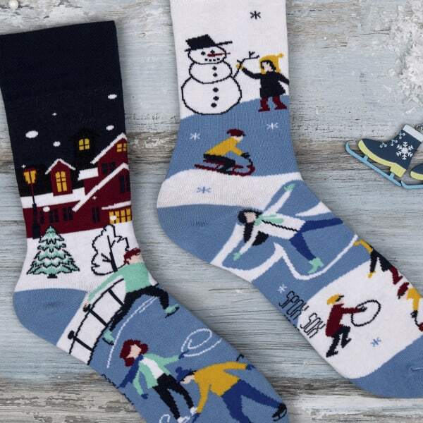 Spox Sox novelty socks Winter Sport (British brand)